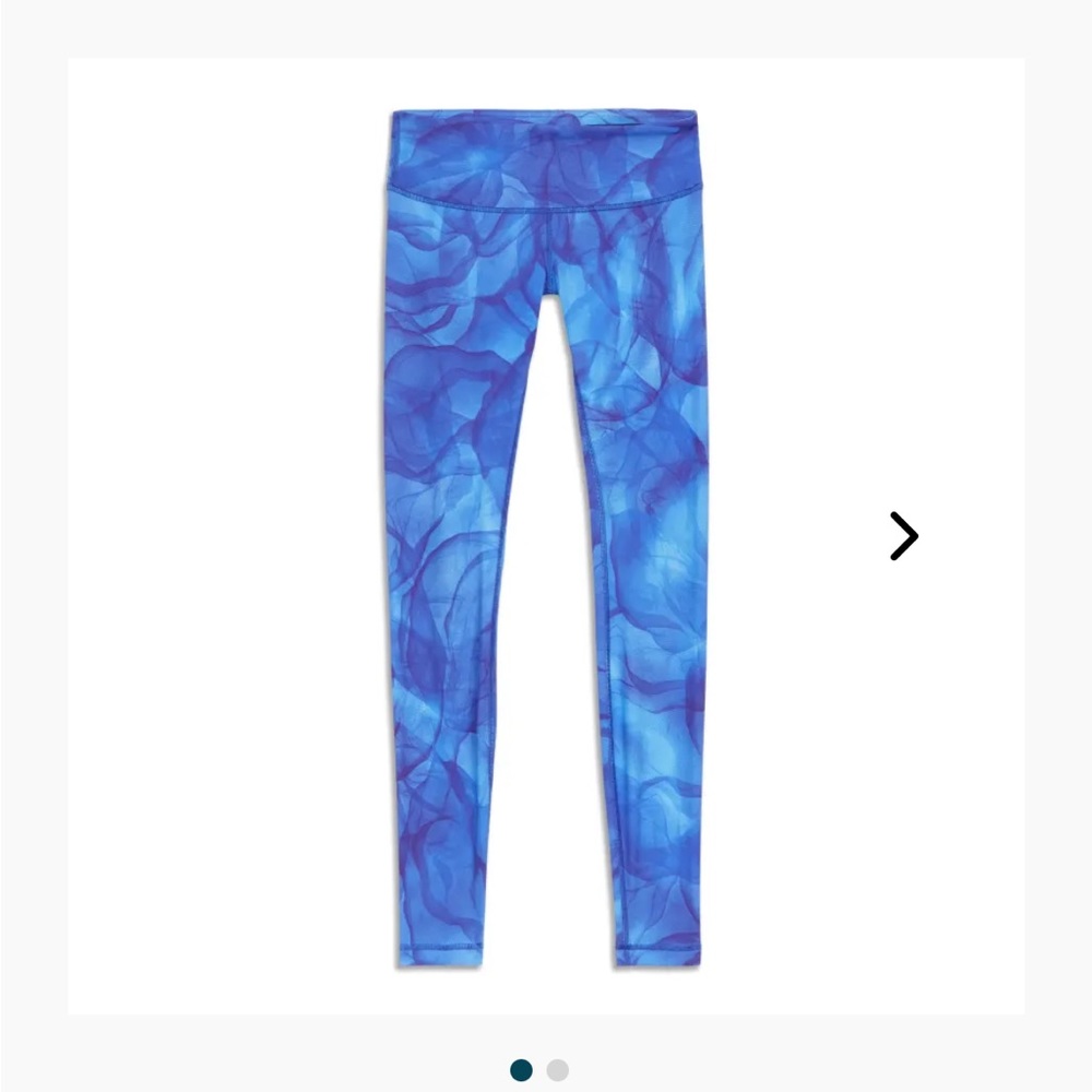 Lululemon Midnight Tulle Multi Leggings. Size 6